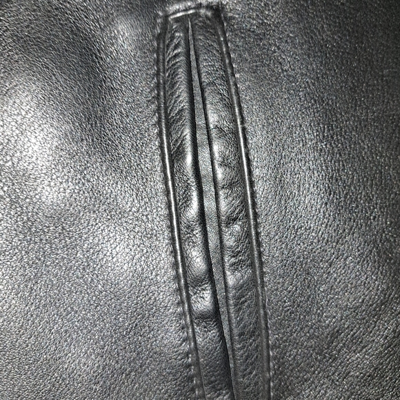 Vintage Planet Hollywood Men’s Leather Jacket 90’s Dallas Cowboys - Picture 5 of 16